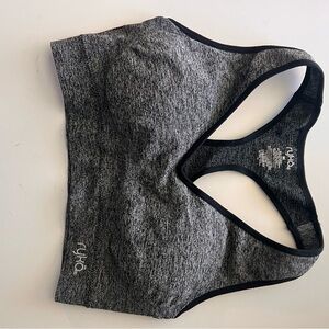 Ryka Women's Gray Sports Bra Sz M Medium
